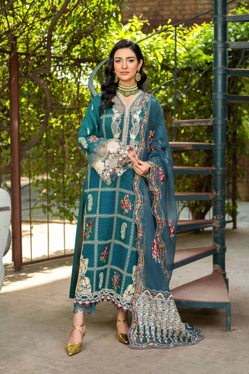 Maryam Hussain | Luxury Lawn 25 | Neelum - Rang-e-Khaas