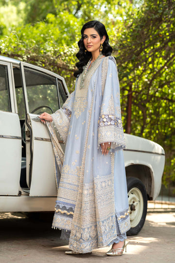 Maryam Hussain | Luxury Lawn 25 | Badal - Rang-e-Khaas