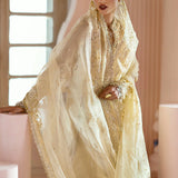 Ayzel Luminara Embroidered Organza 3Pc Suit AWF-02 LEIA
