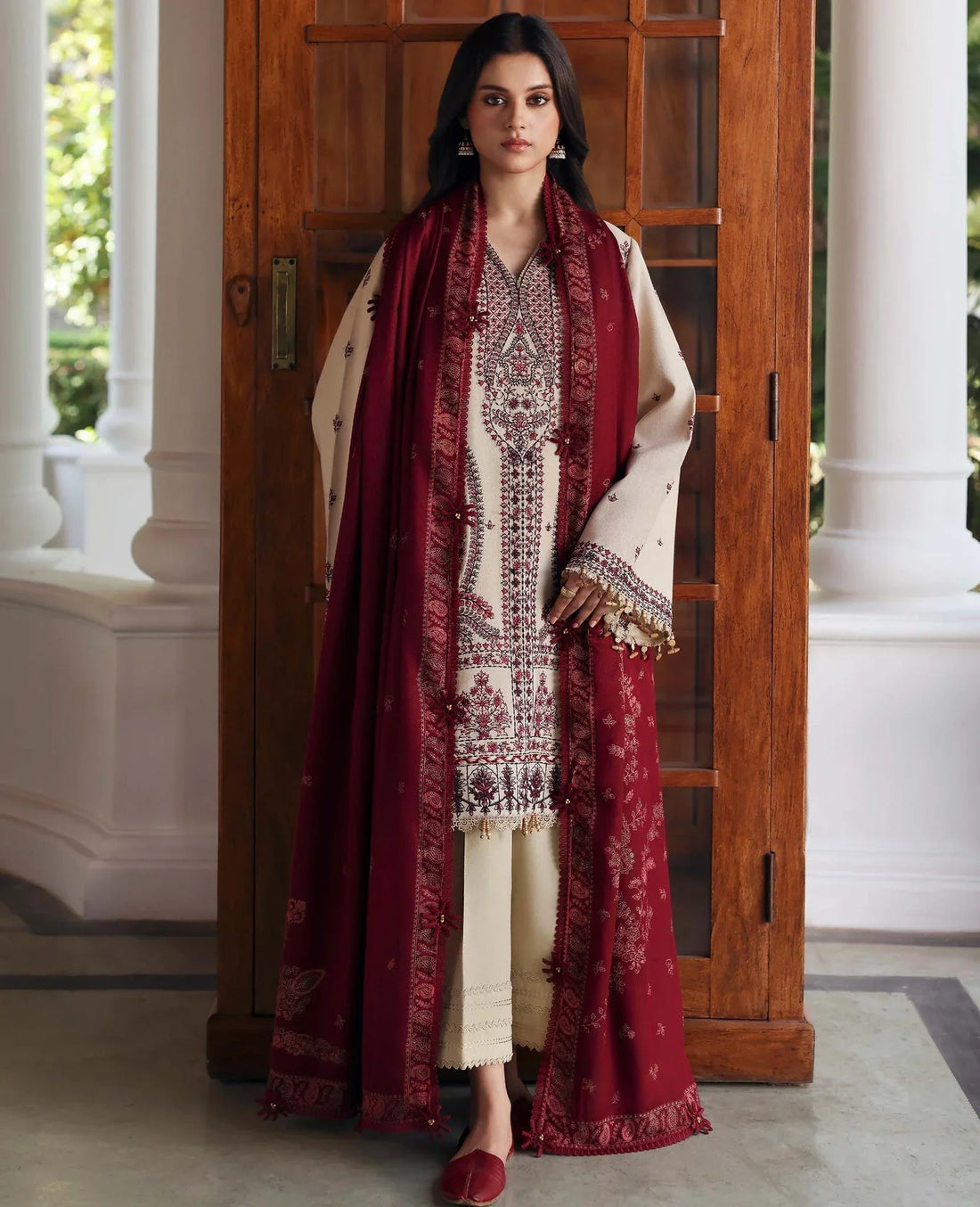 Republic Womenswear | Amaris Luxury Shawl 25 | Liora - Rang-e-Khaas