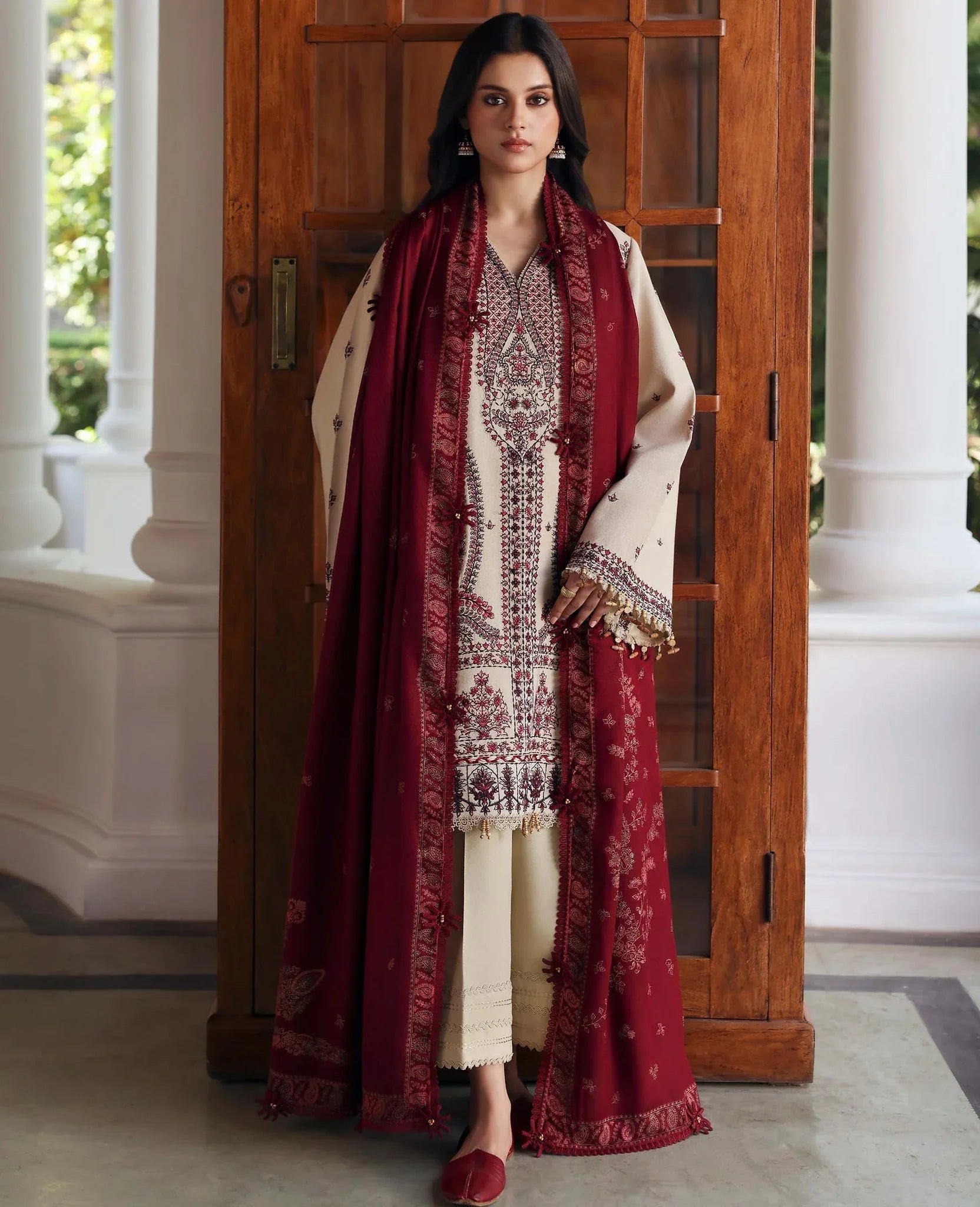 Republic Womenswear | Amaris Luxury Shawl 25 | Liora - Rang-e-Khaas