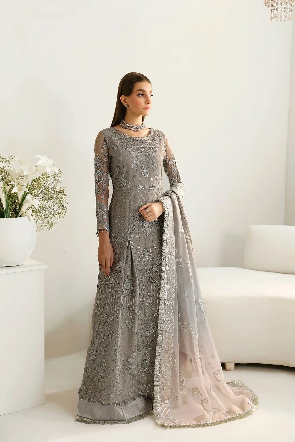 Alizeh | La Ruha Wedding Formals | AF-CH-2179-Lisya - Rang-e-Khaas