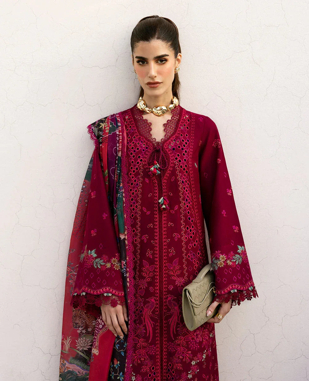 Republic Womenswear | Embroidered Pret | M-153 - Rang-e-Khaas