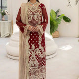 Imrozia Premium | Naqsh Formals 23 | M-55 Sienna