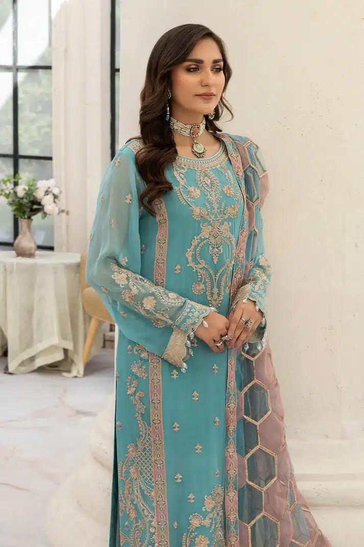 Imrozia Premium | Naqsh Formals 23 | M-56 Maisie - Rang-e-Khaas