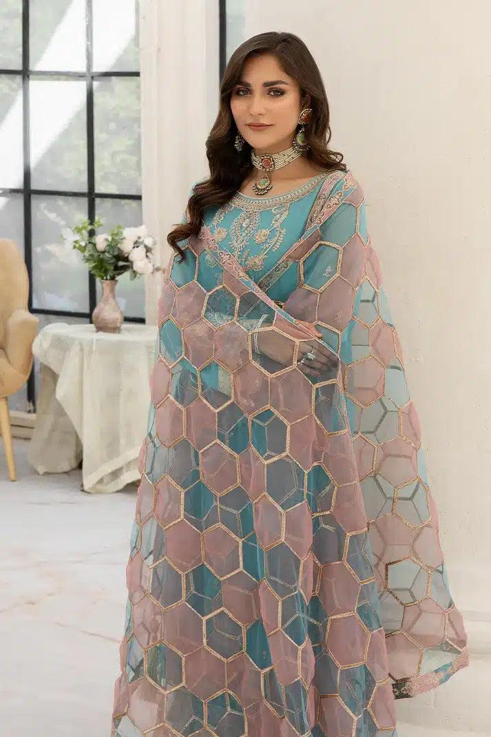 Imrozia Premium | Naqsh Formals 23 | M-56 Maisie - Rang-e-Khaas