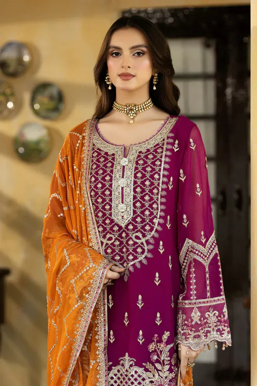 Imrozia Premium | Enliven Formals Collection | M-66 Gloria - Rang-e-Khaas