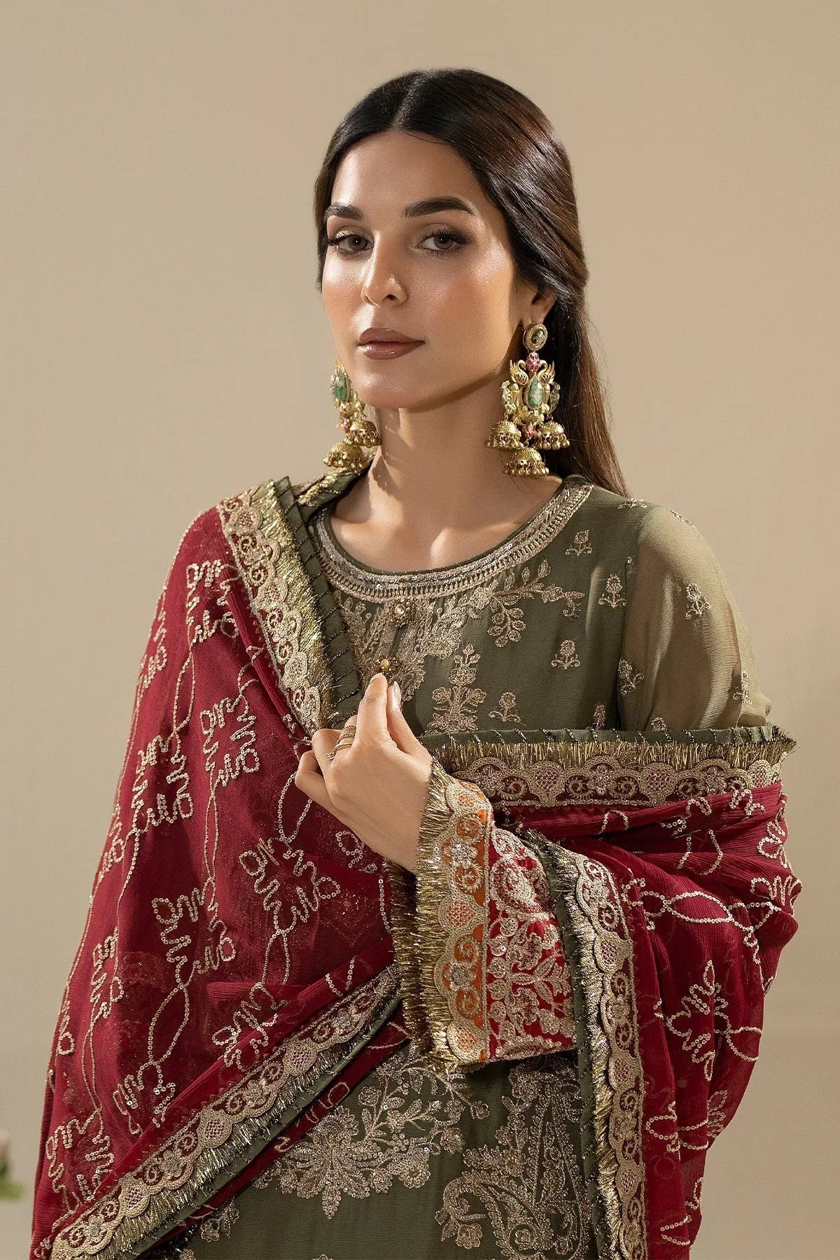 Imrozia Premium | Nisha Collection | M-81 ALEHA - Rang-e-Khaas