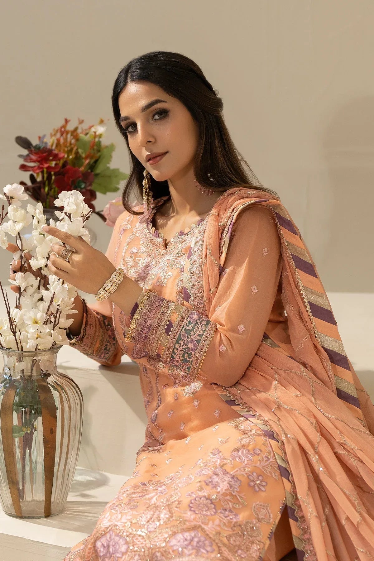 Imrozia Premium | Nisha Collection | M-83 ZIMAL - Rang-e-Khaas