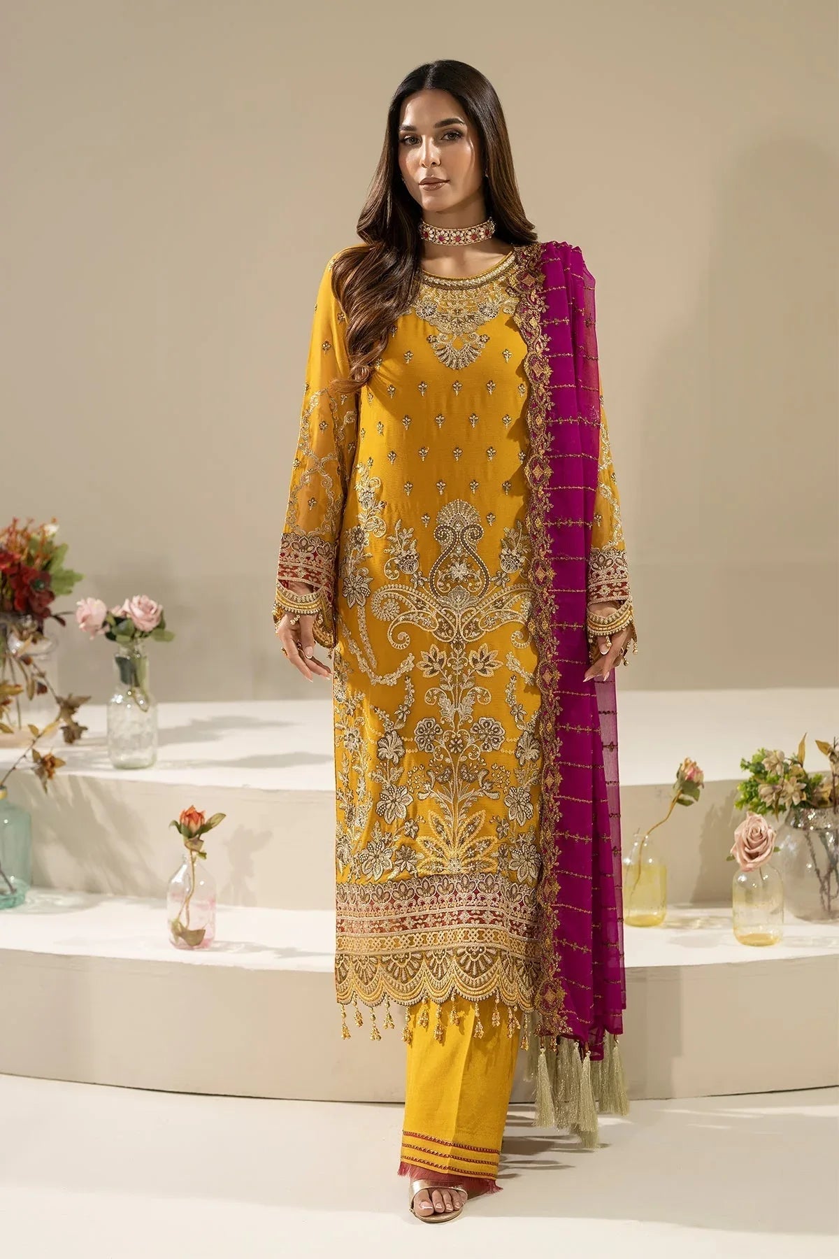 Imrozia Premium | Nisha Collection | M-86 ZOHAL - Rang-e-Khaas