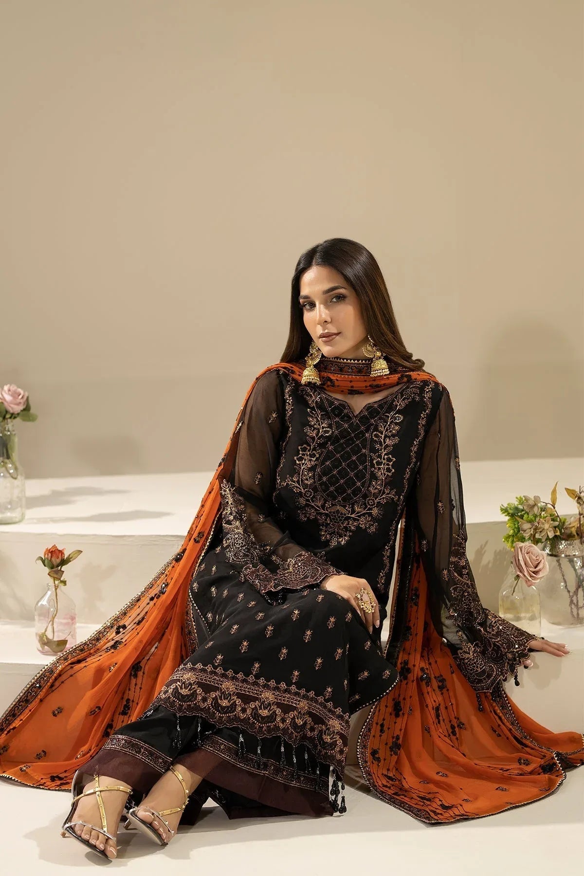 Imrozia Premium | Nisha Collection | M-87 WANIYA - Rang-e-Khaas