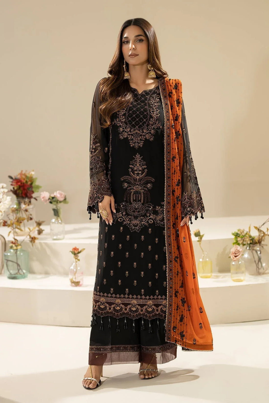 Imrozia Premium | Nisha Collection | M-87 WANIYA - Rang-e-Khaas