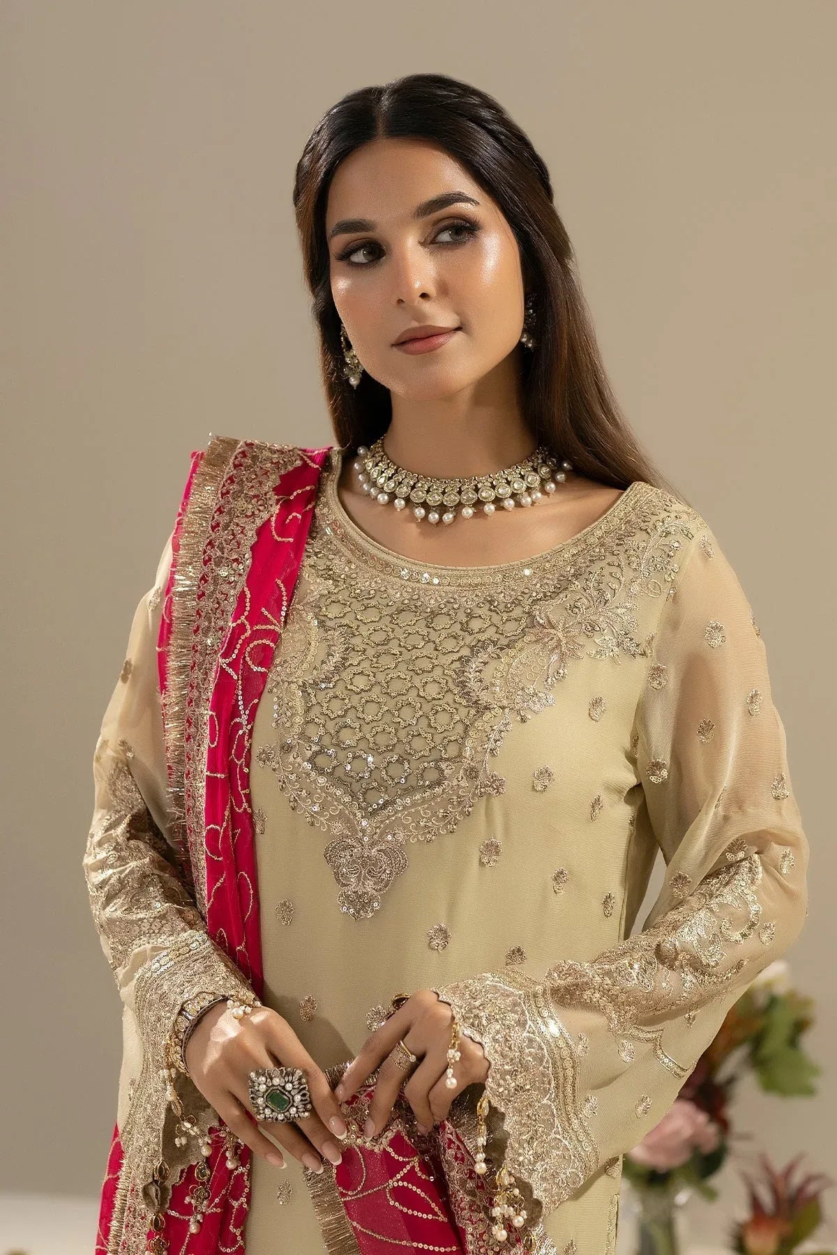 Imrozia Premium | Nisha Collection | M-88 RINZA - Rang-e-Khaas