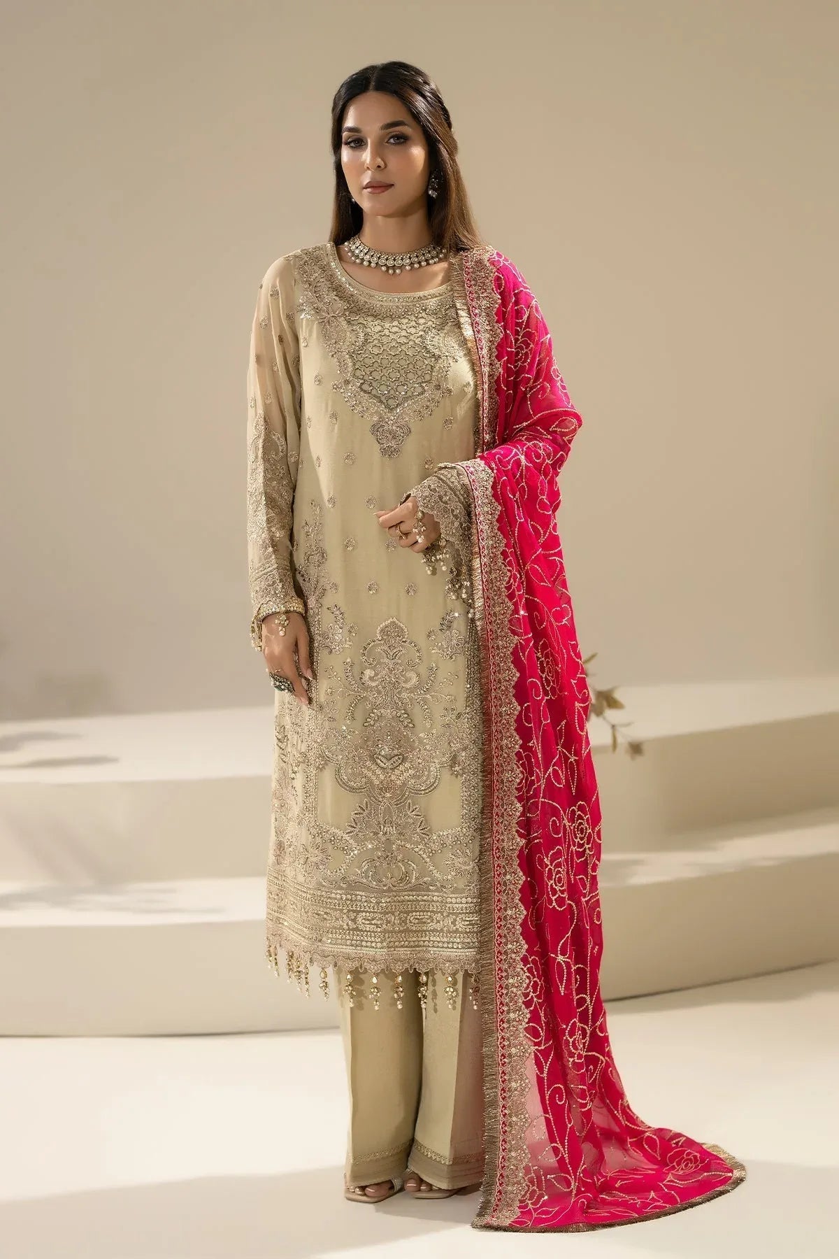 Imrozia Premium | Nisha Collection | M-88 RINZA - Rang-e-Khaas