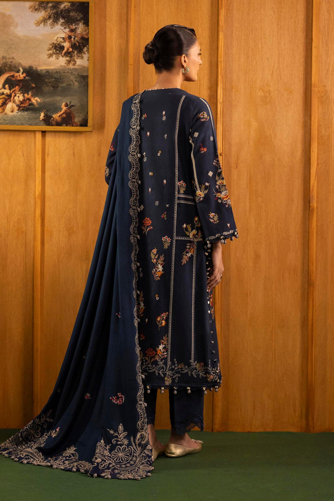 Sana Safinaz | Muzlin Winter 25 | M253-002B - Rang-e-Khaas