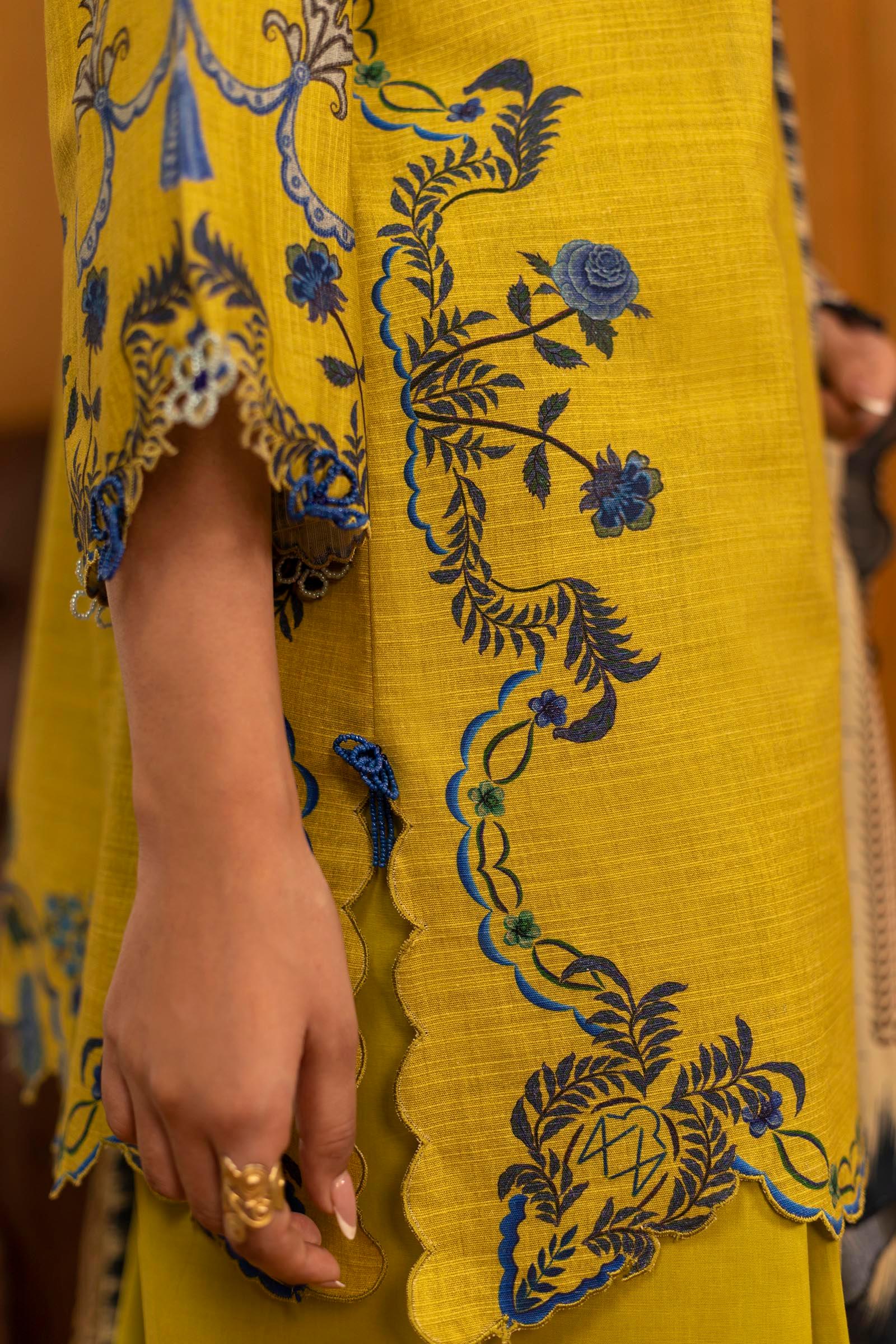 Sana Safinaz | Muzlin Winter 25 | M253-004A - Rang-e-Khaas