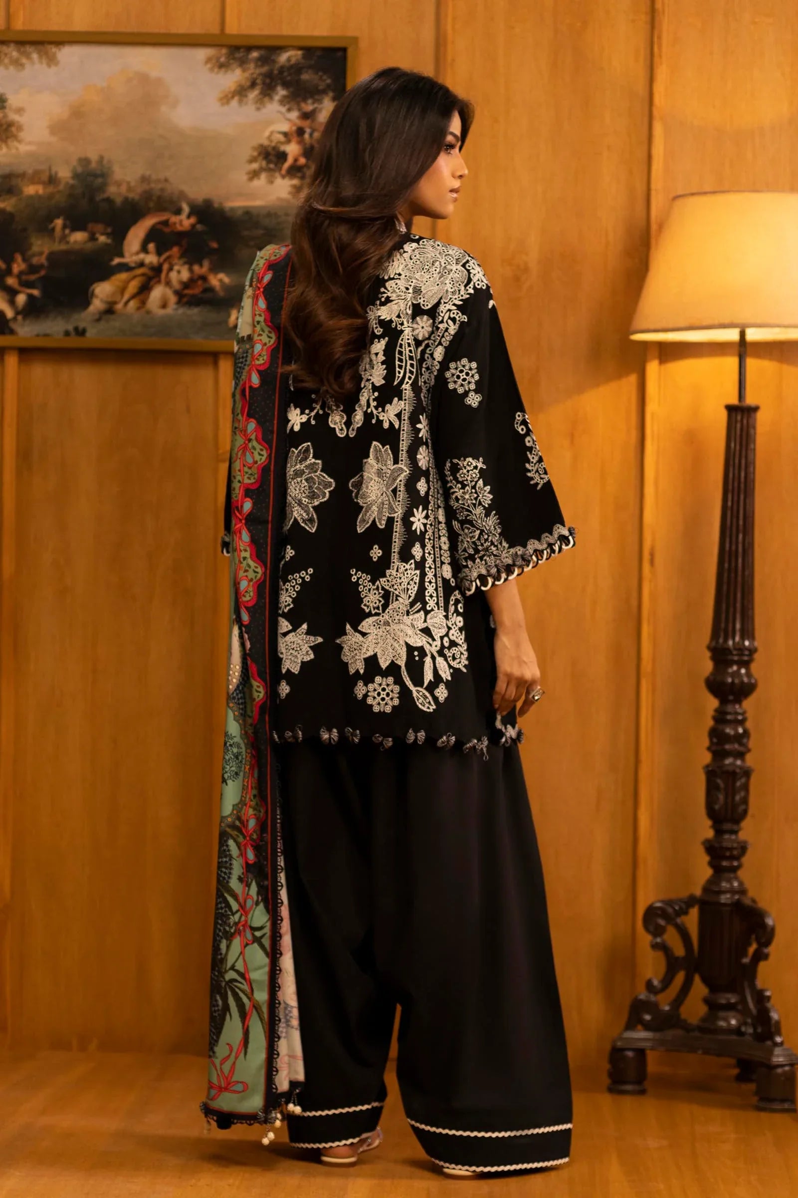 Sana Safinaz | Muzlin Winter 25 | M253-005A - Rang-e-Khaas