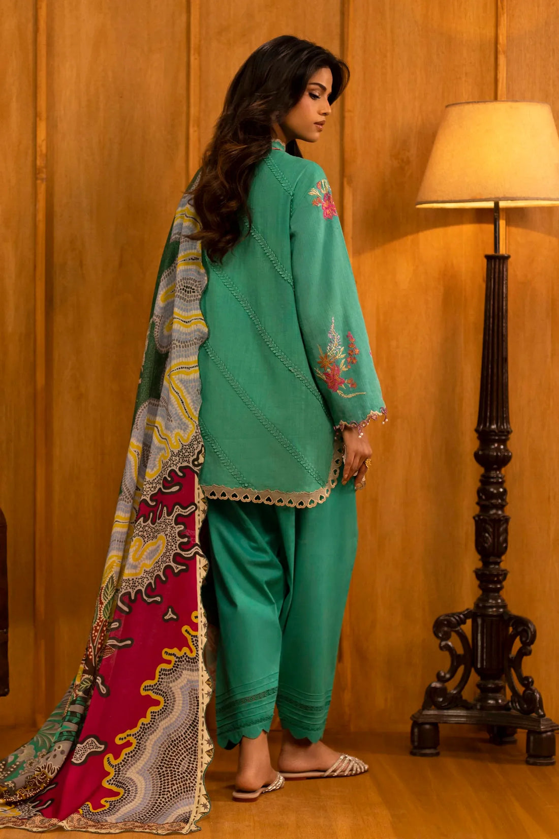 Sana Safinaz | Muzlin Winter 25 | M253-008A - Rang-e-Khaas