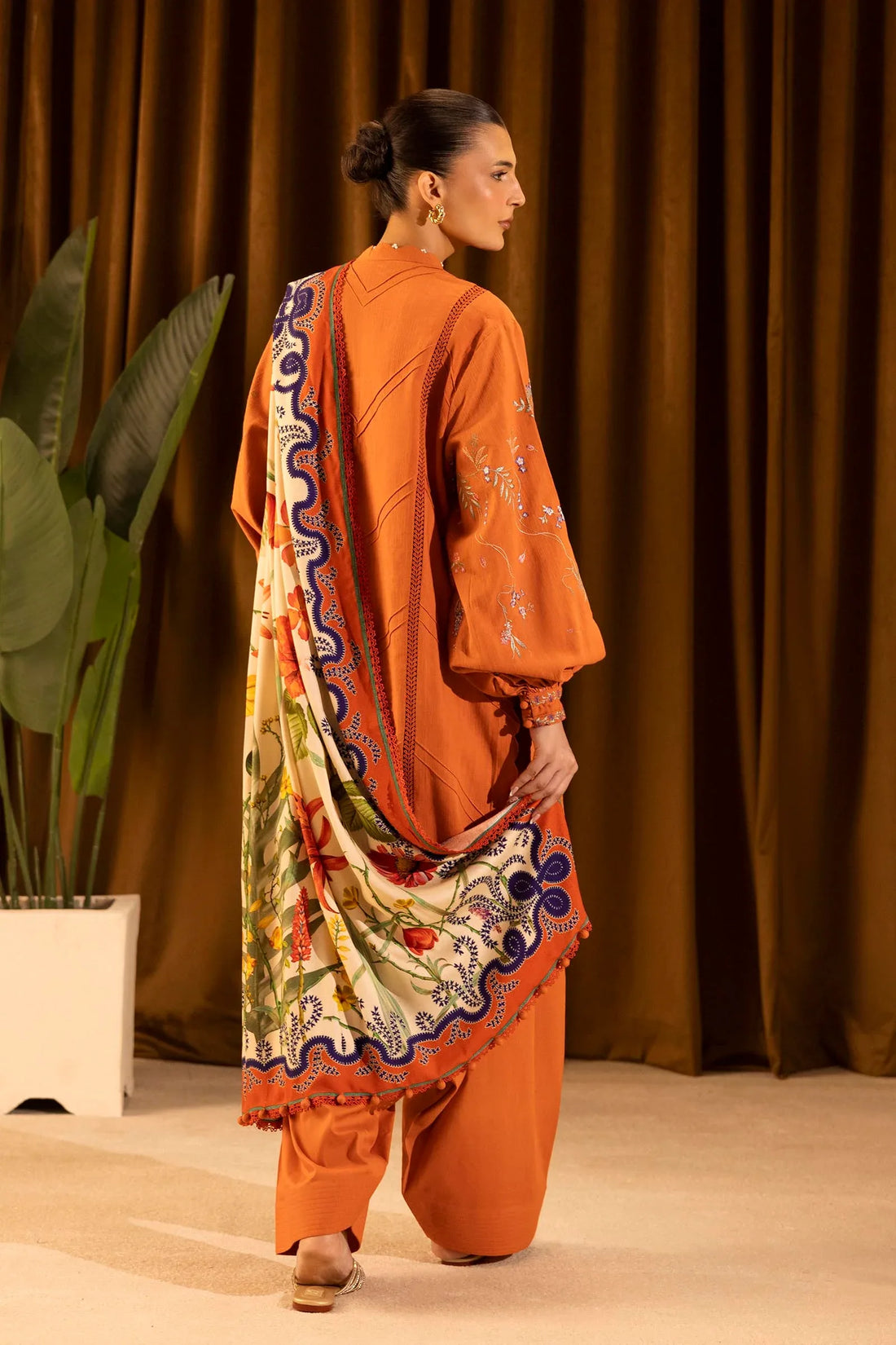 Sana Safinaz | Muzlin Winter 25 | M253-009B - Rang-e-Khaas