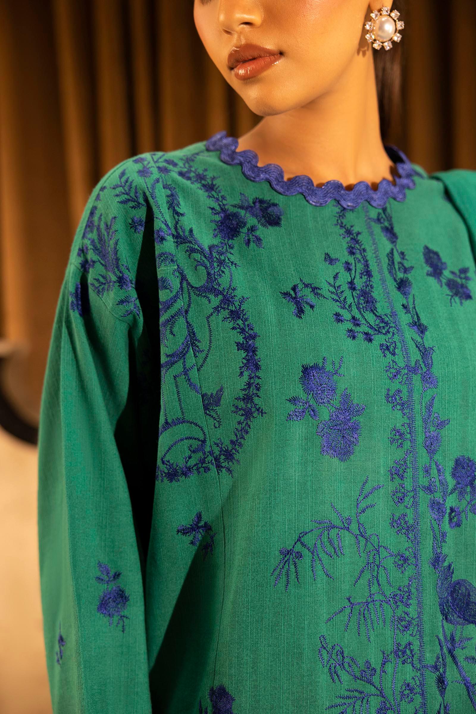 Sana Safinaz | Muzlin Winter 25 | 010A - Rang-e-Khaas