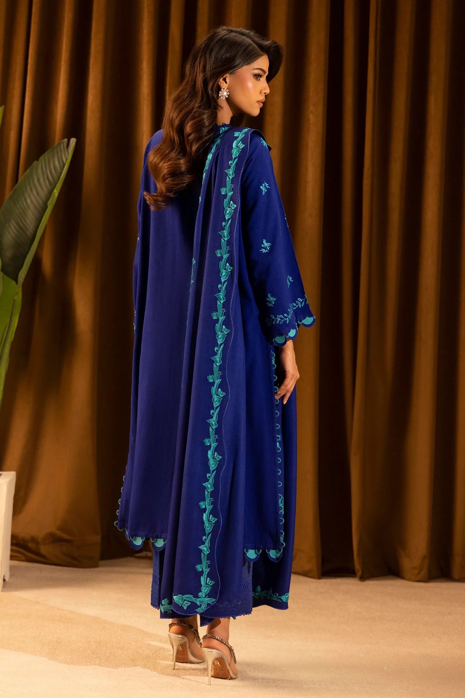 Sana Safinaz | Muzlin Winter 25 | 010B - Rang-e-Khaas