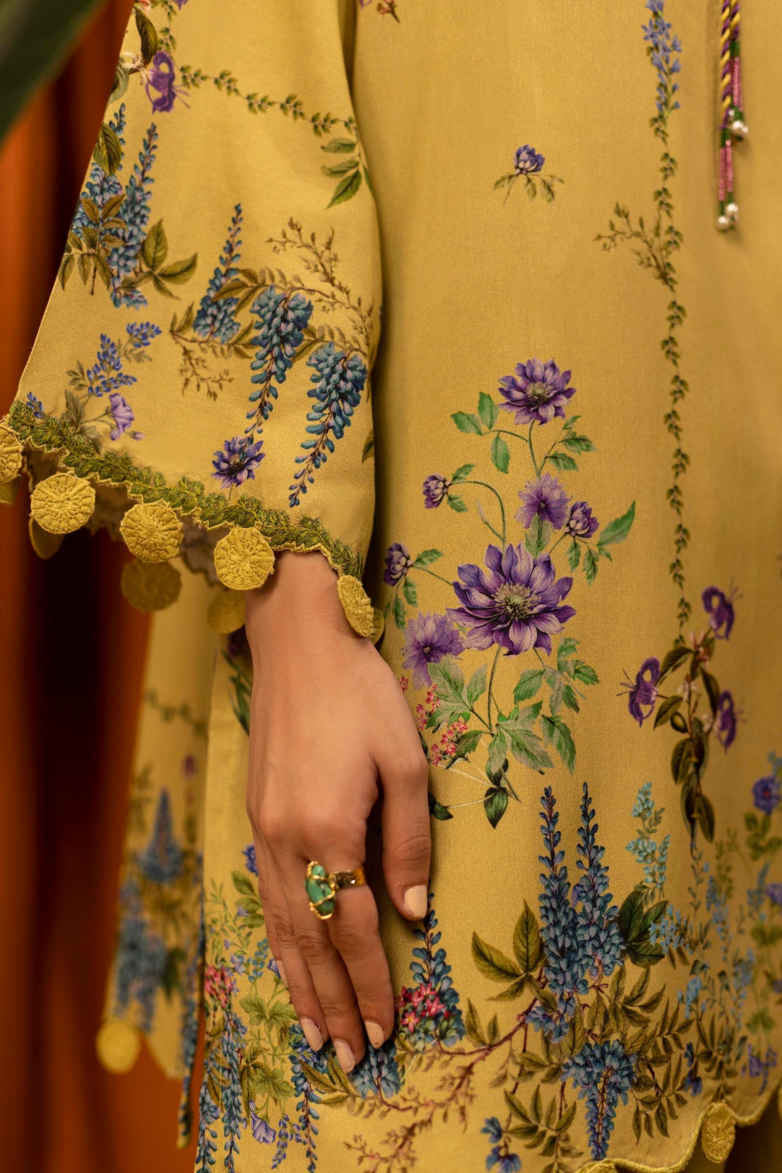 Sana Safinaz | Muzlin Winter 25 | 013A - Rang-e-Khaas