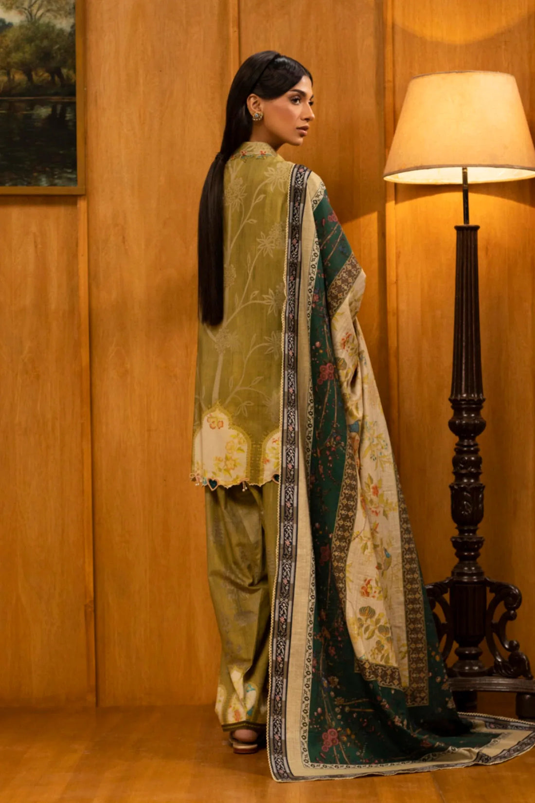 Sana Safinaz | Muzlin Winter 25 | 016A - Rang-e-Khaas