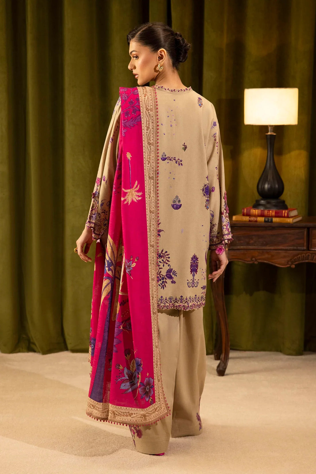 Sana Safinaz | Muzlin Winter 25 | 019A - Rang-e-Khaas