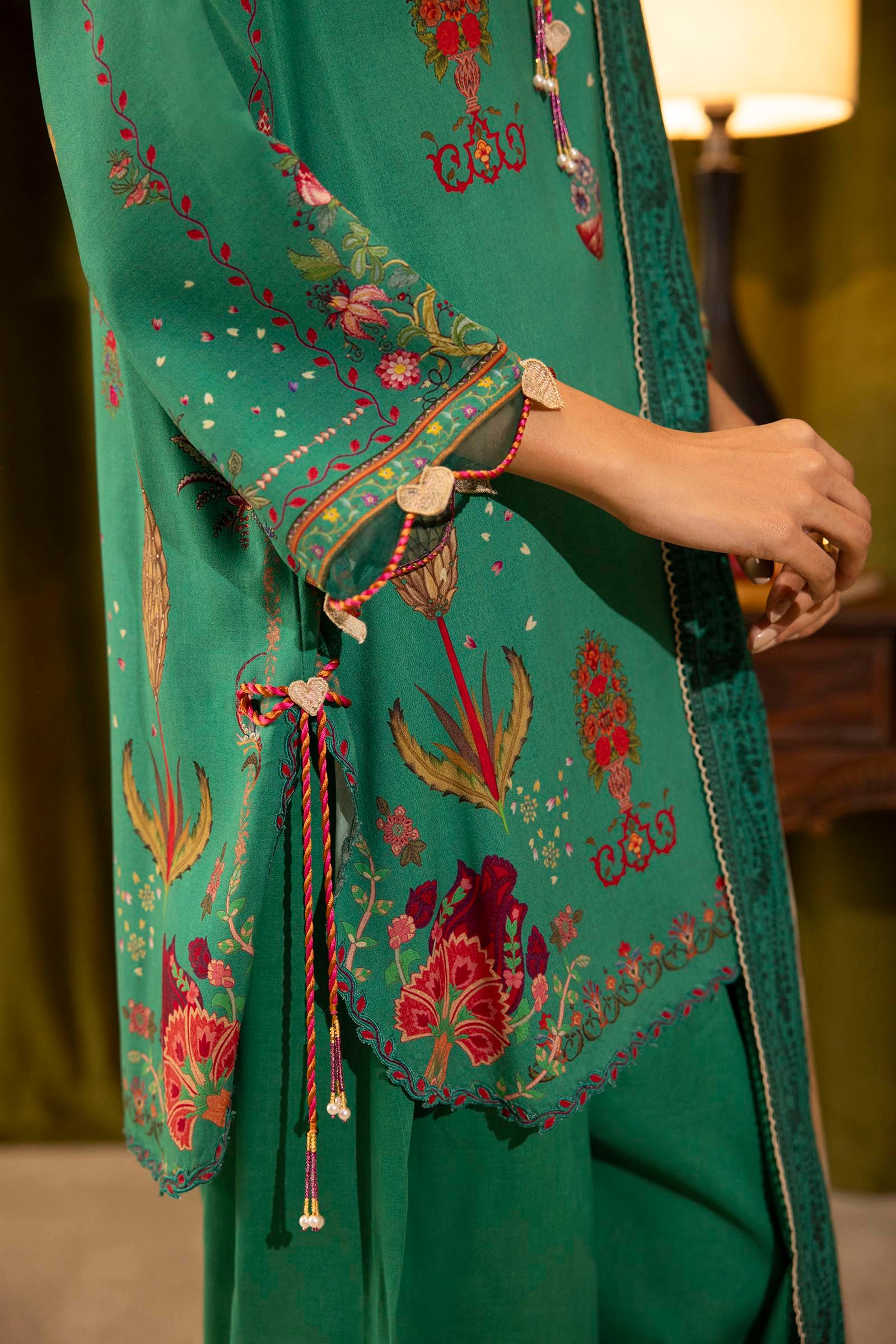 Sana Safinaz | Muzlin Winter 25 | 019B - Rang-e-Khaas