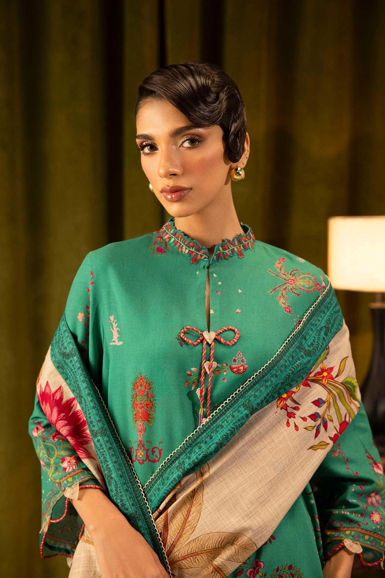 Sana Safinaz | Muzlin Winter 25 | 019B - Rang-e-Khaas