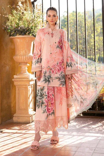 MARIA B DIGITAL LAWN 96040B - Rang-e-Khaas