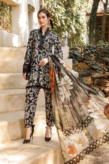 MARIA B DIGITAL LAWN D-96039 B - Rang-e-Khaas