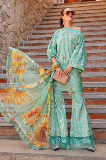 MARIA B DIGITAL LAWN D-96039 E - Rang-e-Khaas