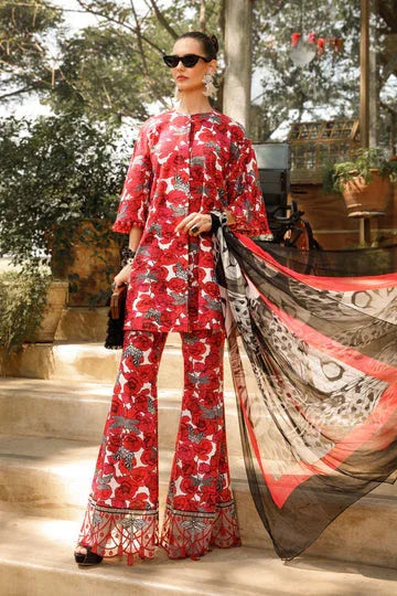 MARIA B DIGITAL LAWN D-96039E - Rang-e-Khaas
