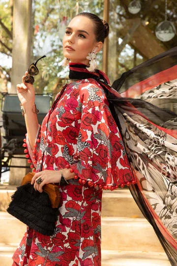 MARIA B DIGITAL LAWN D-96039E - Rang-e-Khaas