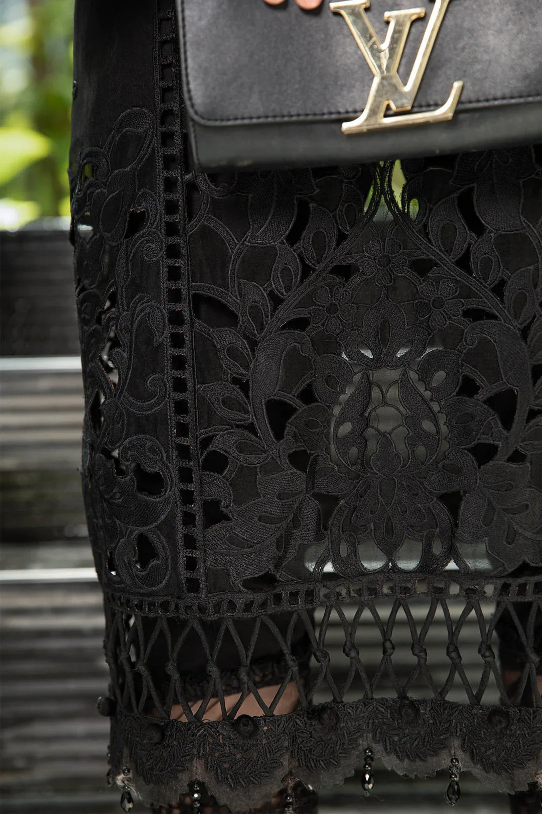 MARIA B EID LAWN COLLECTION EL-23-04-Black - Rang-e-Khaas