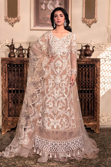 MARIA B Pink BD-2608 UNSTITCHED MBROIDERED - Rang-e-Khaas