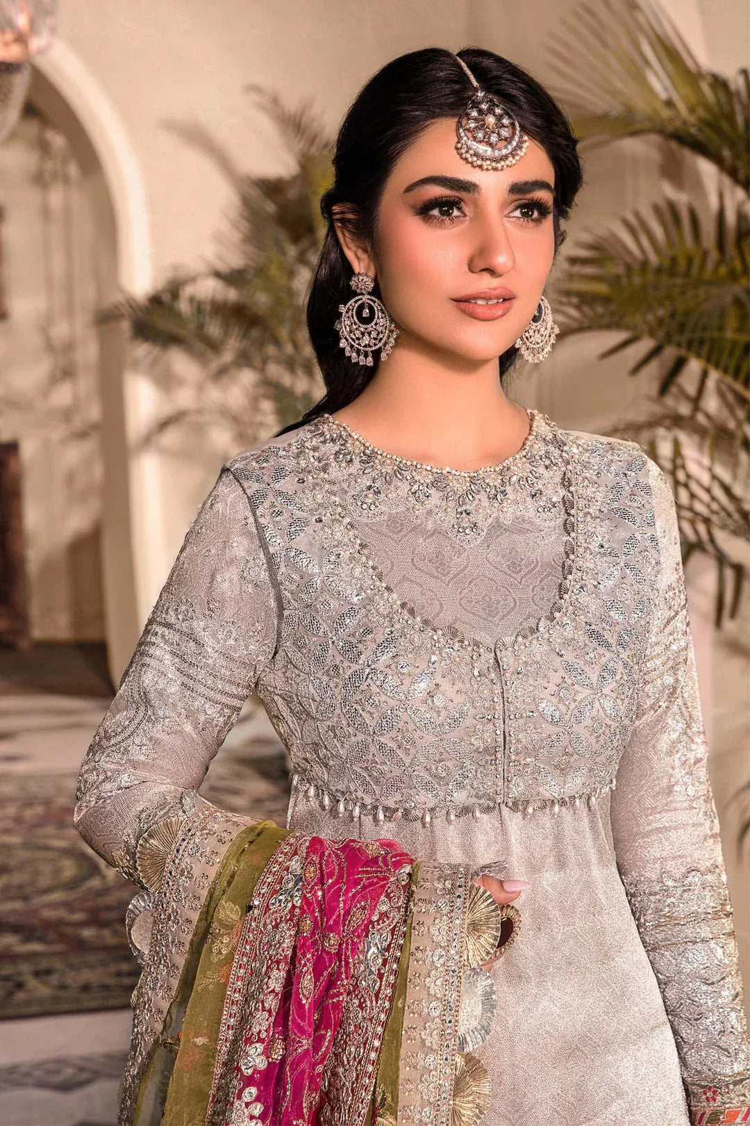 MARIA B Silver BD-2601 MBROIDERED - Rang-e-Khaas