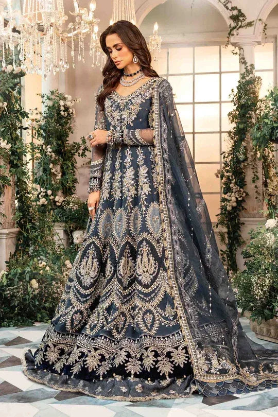 MARIA B__3 Piece Embroidered Organza Suit | BD-2901 - Rang-e-Khaas