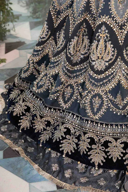 MARIA B__3 Piece Embroidered Organza Suit | BD-2901 - Rang-e-Khaas