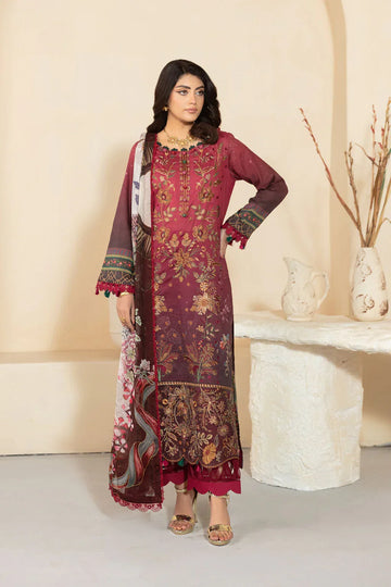Ramsha | Mashaal Luxury Lawn | L-1303 - Rang-e-Khaas