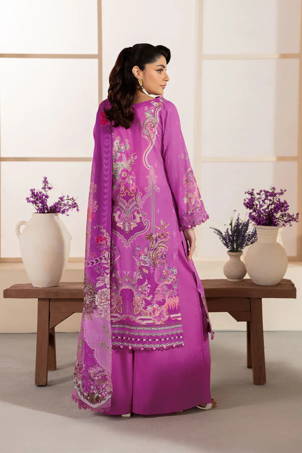 Ramsha | Mashaal Luxury Lawn | L-1312 - Rang-e-Khaas