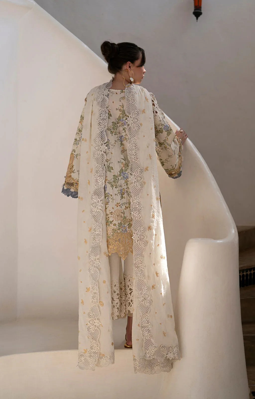 AJR Couture | Printakari Lawn 25 | Maze - Rang-e-Khaas