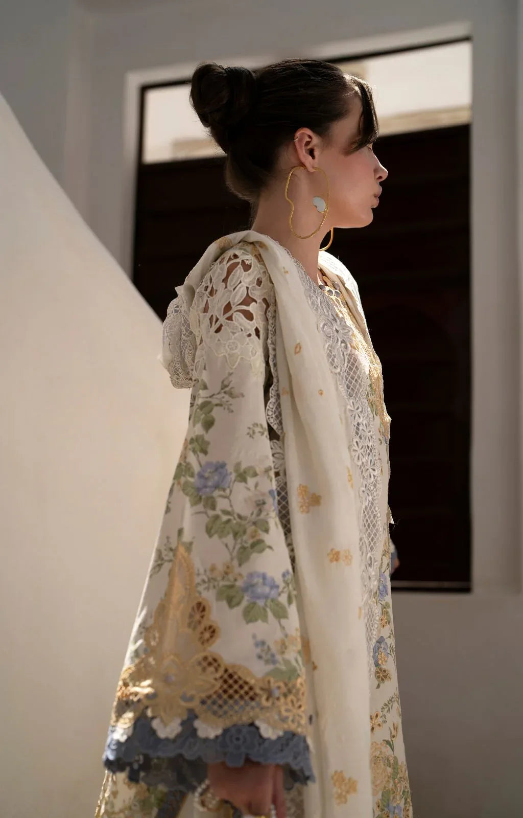 AJR Couture | Printakari Lawn 25 | Maze - Rang-e-Khaas