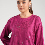Maria B | Basics RTW | 3 Pc Embroidered Dobby Suit | MB-CS25-138