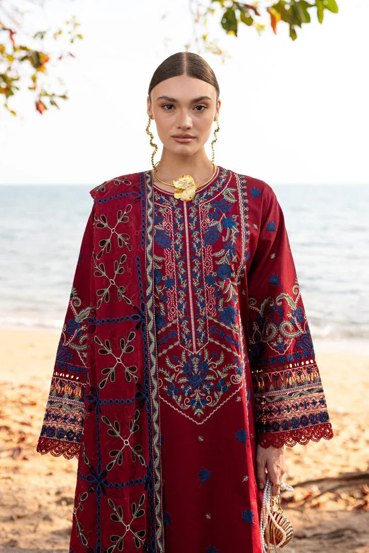 Marjjan | Fasana Lawn | MBL-07 A - Rang-e-Khaas