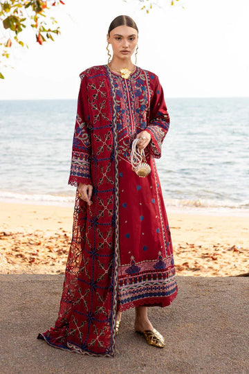Marjjan | Fasana Lawn | MBL-07 A - Rang-e-Khaas