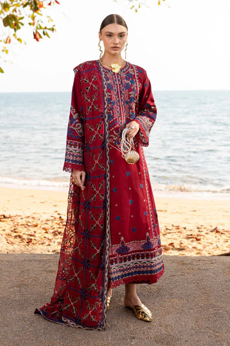 Marjjan | Fasana Lawn | MBL-07 A - Rang-e-Khaas