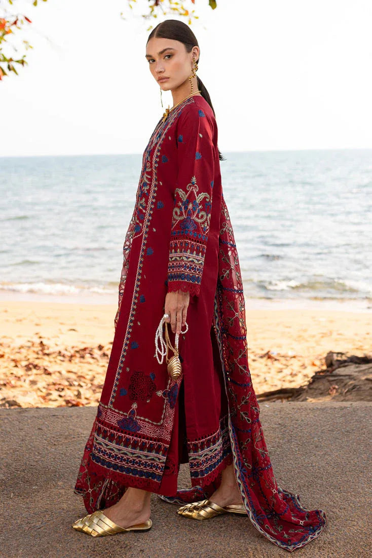 Marjjan | Fasana Lawn | MBL-07 A - Rang-e-Khaas