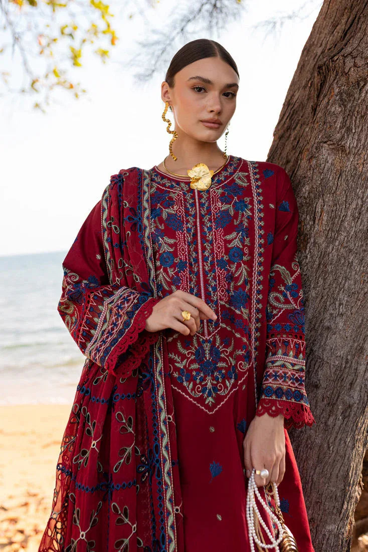 Marjjan | Fasana Lawn | MBL-07 A - Rang-e-Khaas